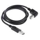 90 Degree Down Angle USB2.0 Male to USB Type B Data Sync Charging Cable