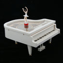 Classic Piano Shape Music Box Mechanism Musical Boxes with Dancing Girl
