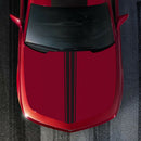 1 Pair Long Stripe Vinyl Car Stickers Hood Bonnet Decals Styling Accessory