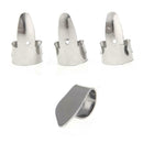 4pcs Guitar Picks Metal Index Finger Picks Instrument Part Accessories