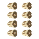 8Pc 1.1mm Brass Pressure Washer Thread Nozzle Tip for High Pressure Wash Gun