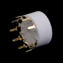 9pin PCB mounting Vacuum tube socket GZC9-A-G for 12AX7 /12AU7/ 12AT7