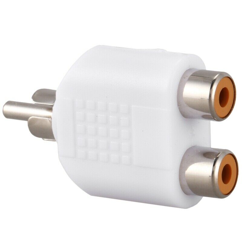 5X(RCA Y Splitter AV Audio Video Plug Converter Male to Female M/F Cable A S3E5)