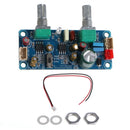 Single Power DC 9-32V Low Pass Filter Bass Subwoofer Pre-AMP Amplifier Board new