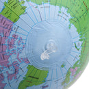 38cm Inflatable Globe World Earth Ocean Map Ball Geography Learning Beach Ball