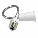 LED light Bulb lamp Holder Converters Adapter Flexible E27 to E27 20cm Leng P7X9