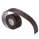 Self Adhesive Bath Wall Sealing Strip Sink Basin Edge Trim 38mmx3.2m brown