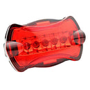 Waterproof LED Bike Tail Light Bicycles Cycling Safety Rear Front Warning Light