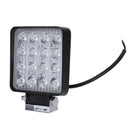 2 pcs 48W 6000k LED Spot Beam Square Work Lights Lamp Tractor SUV Truck 4WD
