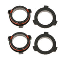 4X H7 Headlight Bulb Holder Base Retainer Conversion Kit for Opel Vauxhall Astra