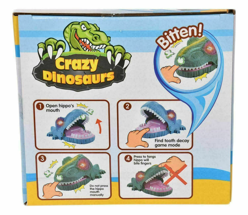 Biting Crazy Dinosaur Family Party Game Press The Teeth Bit Girls & Boys Fu W6K0