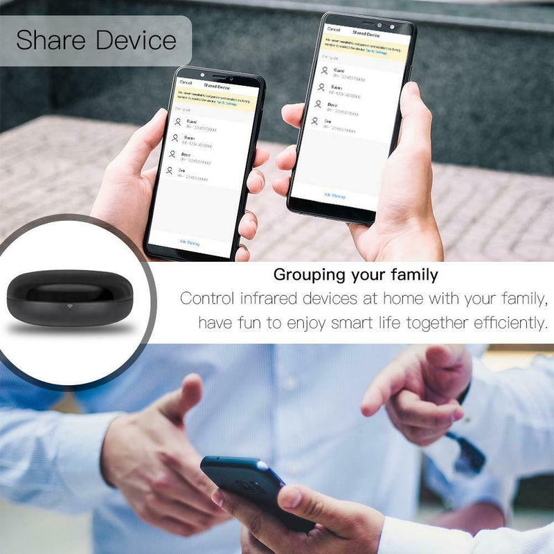 Wireless Smart WiFi+IR Switch Remote Controller Home Control for Alexa Google