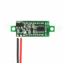5pcs Mini Digital DC Voltmeter 0.28 Inch Two-Wire 2.5V-30V Mini Digital DC  K4X3