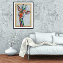 5D DIY Special Shaped Diamond Painting Giraffe Cross Stitch Craft Kit Decor