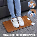 Leather Heating Foot Mat Warmer Electric Heating Pads 220VB Nw