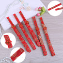 China bamboo chopsticks red dragon chinese pattern reusable 1pair useful st 3C