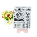 Novelty Sewing Tools Clear Stamps DIY Scrapbooking Card Making Photo Album FT