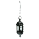 Moroccan Hanging Candle Lanterns Candlestick Decor Home, Wedding, Cafe, Black