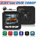 V8 2.31 inch Full HD 1080p Car DVR 170 Degree Lens G-sensor Dashboard Camera