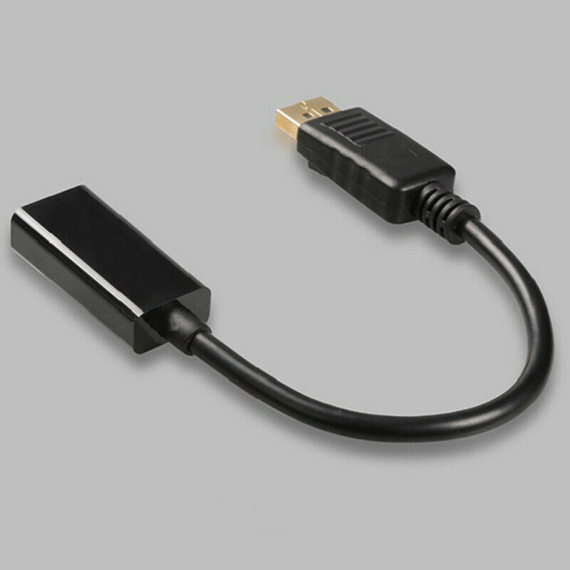 4K Display Port DP To HDMI Female Cable Adapter Converter DisplayPort fo WBY