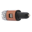 2 in 1 NanoActive Ionic Car Air Purifier - with Dual USB Chargers To Quickl