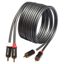 Rexlis 2 Rca to 2 Rca Male to Male Hifi Audio Cable Ofc Av Speaker Wire for