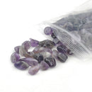 Natural Purple Amethyst Point Quartz Crystal Rough Rock Specimen Healing 50g