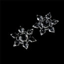 5Pcs Crystal Clear Acrylic Snowflakes Snowflake Ornaments Party Christmas DecoJR