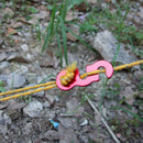 10pcs Heavy Duty Tent Guyline Tighteners Runners Rope Tensioners For Men Women