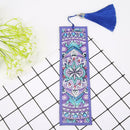 DIY Special Shaped Diamond Painting Creative Leather Tassel Bookmark Gift