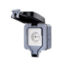 13A Outdoor Wall Socket IP66 waterproof &Dust Outlet C8S6 Proof Power EU S7C6