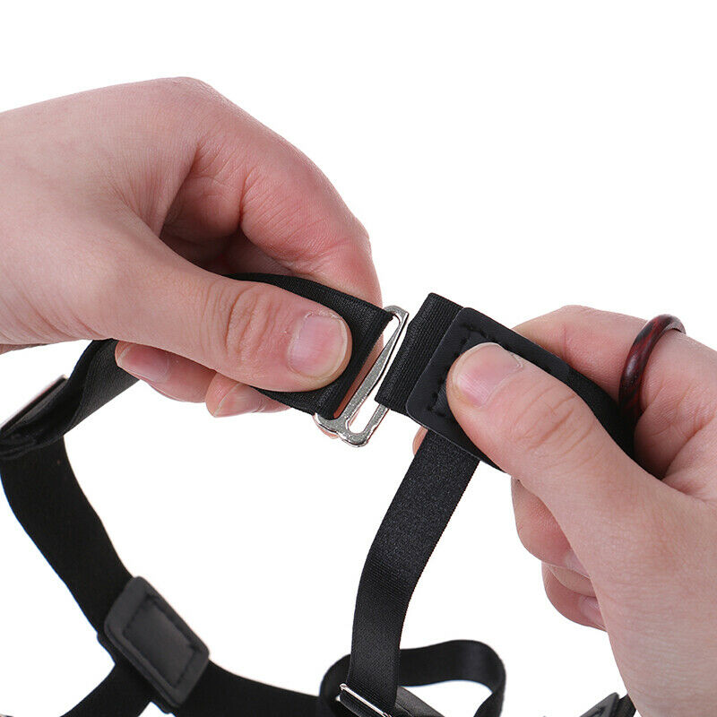 2 Pcs Men Shirt Stays Belt Non-slip Locking Clips  Keep Shirt Tucked Leg Str_