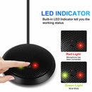 USB 360 Pickup Microphone Conference Speech Mic for Desktop Computer