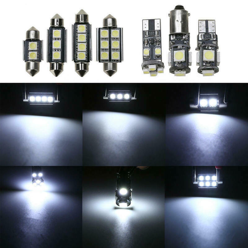25pcs Car Interior White LED Lights Bulbs Kit for BMW X5 E70 M 2007-2013 fgd