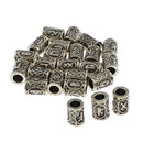 48Pcs Viking Runes