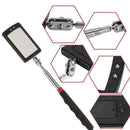 Retractable Telescopic Inspection Round Mirror Pocket Tools LED Light Best J4G3