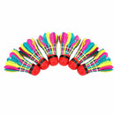 11Pcs Elegant Professional Sport Training Feather Shuttlecocks Badminton Balls I