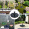 Solar fountain floating outdoor pool waterscape water floating fountain F1S L5S9
