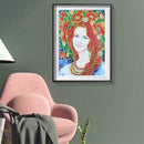 5D DIY Special Shaped Diamond Painting Beauty Cross Stitch Mosaic Kit Decor