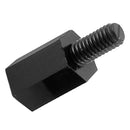 100Pcs M3 Thread 8mm+6mm PCB Fixed Nylon Hex Standoff Spacer Pillar