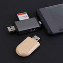 Micro USB 2.0 Type C to TF Memory Card Adapter OTG Smart Memory Card Reader