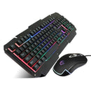Multiple Color Rainbow Led Backlit Mechanical Feeling Usb Wired Gaming Keyb