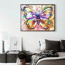 5D DIY Full Drill Diamond Painting Butterfly Cross Stitch Embroidery Mosaic