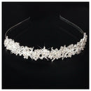 Bridal Wedding Rhinestone Crystal Tiara Crown Hair Band Headband Prom Pagea F1J5