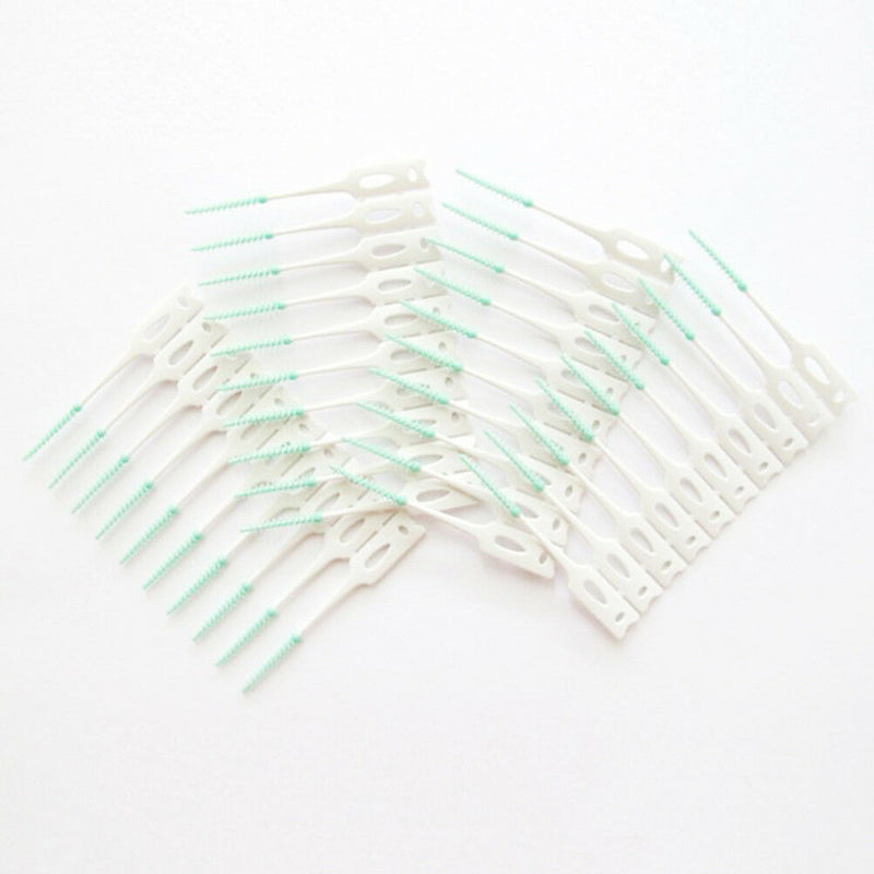 40Pcs Interdental brush dental floss teeth oral clean toothpick teeth whiteni Bj