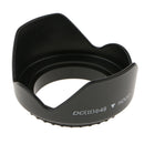 49mm Reversible Tulip Flower Crown Petal Shaped Lens Hood Provides Protection