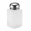 Clear Empty Pump Dispenser Bottle Push Down Nail Polish Remover Alcohol Bottle