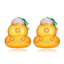 2pcs Wasp Trap Beehive Catcher Repellent Hanging Plastic Bottle Wasp Traps