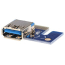 009S PCI-E 1x to 16x Adapter Graphic Card Extender Card for ETH BTC Mining