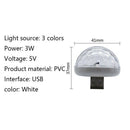 Multi Color USB Led Car Interior Lighting Kit Atmosphere Light Neon Lamps V7N4